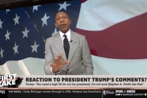 A·史密斯回应特朗普：我随时能跟你比智商 你没来尼克斯表现更好